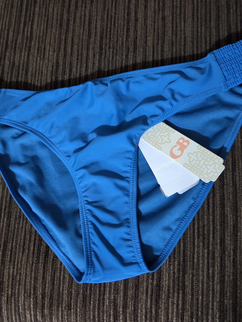 Gianni Bini Bright Blue Women's Swim Bikini Bottom